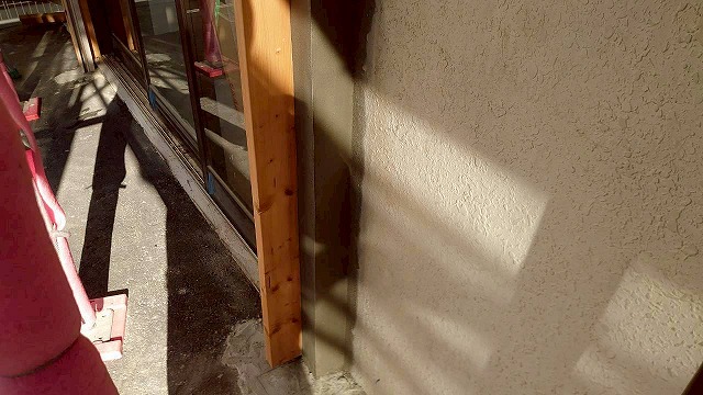 姫路市　左官作業終了